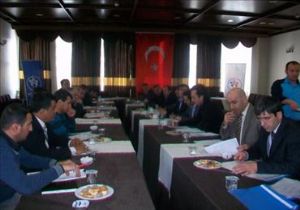 Erzurum da Çalıştay hazırlığı